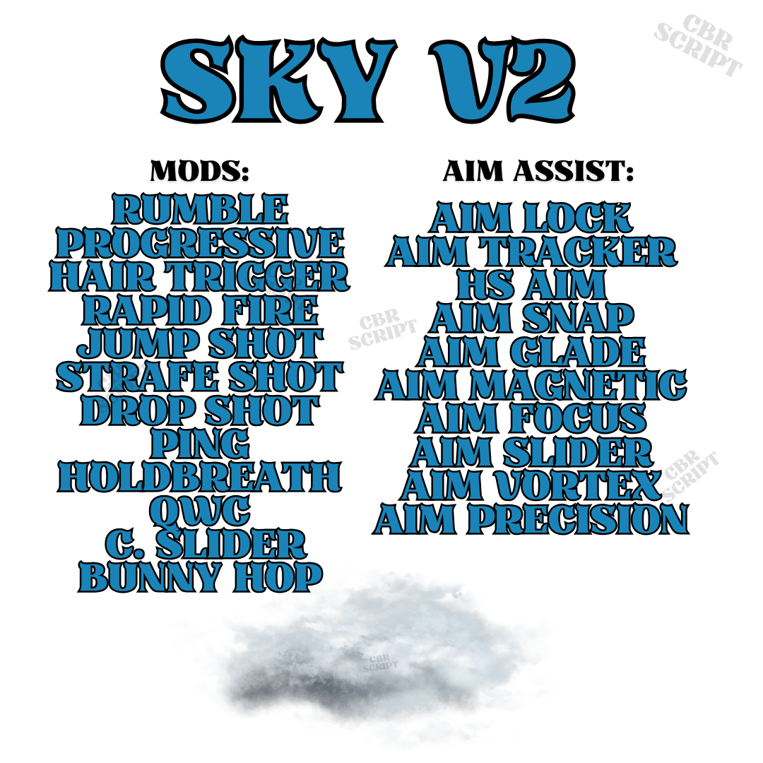 SKY V2 Fortnite Aim Assist Script for Cronus Zen – Strong Tracking, Aim Lock & Plug and Play