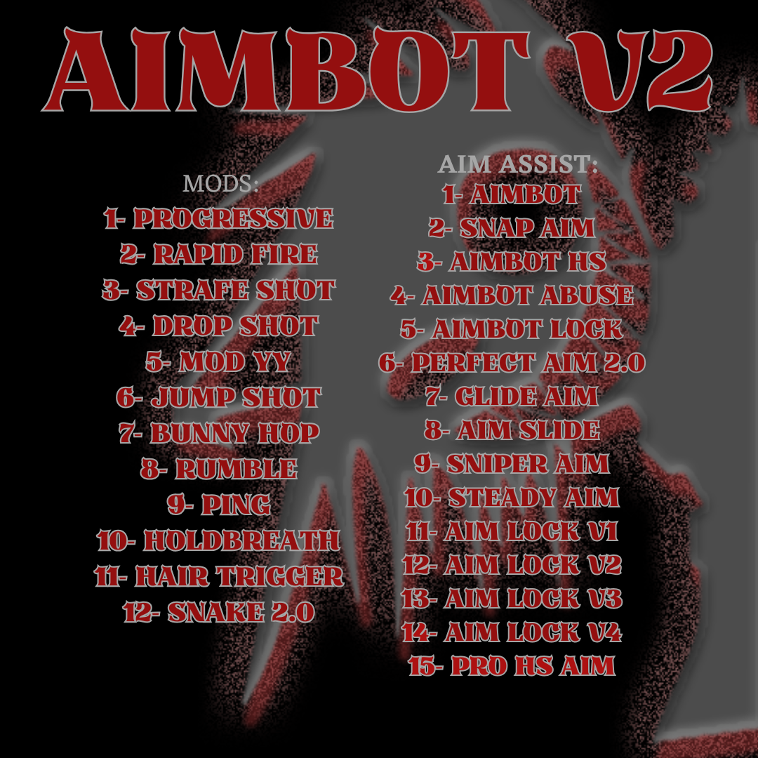 AIMBOT V2 Script – Advanced Aim Assist & Recoil Control