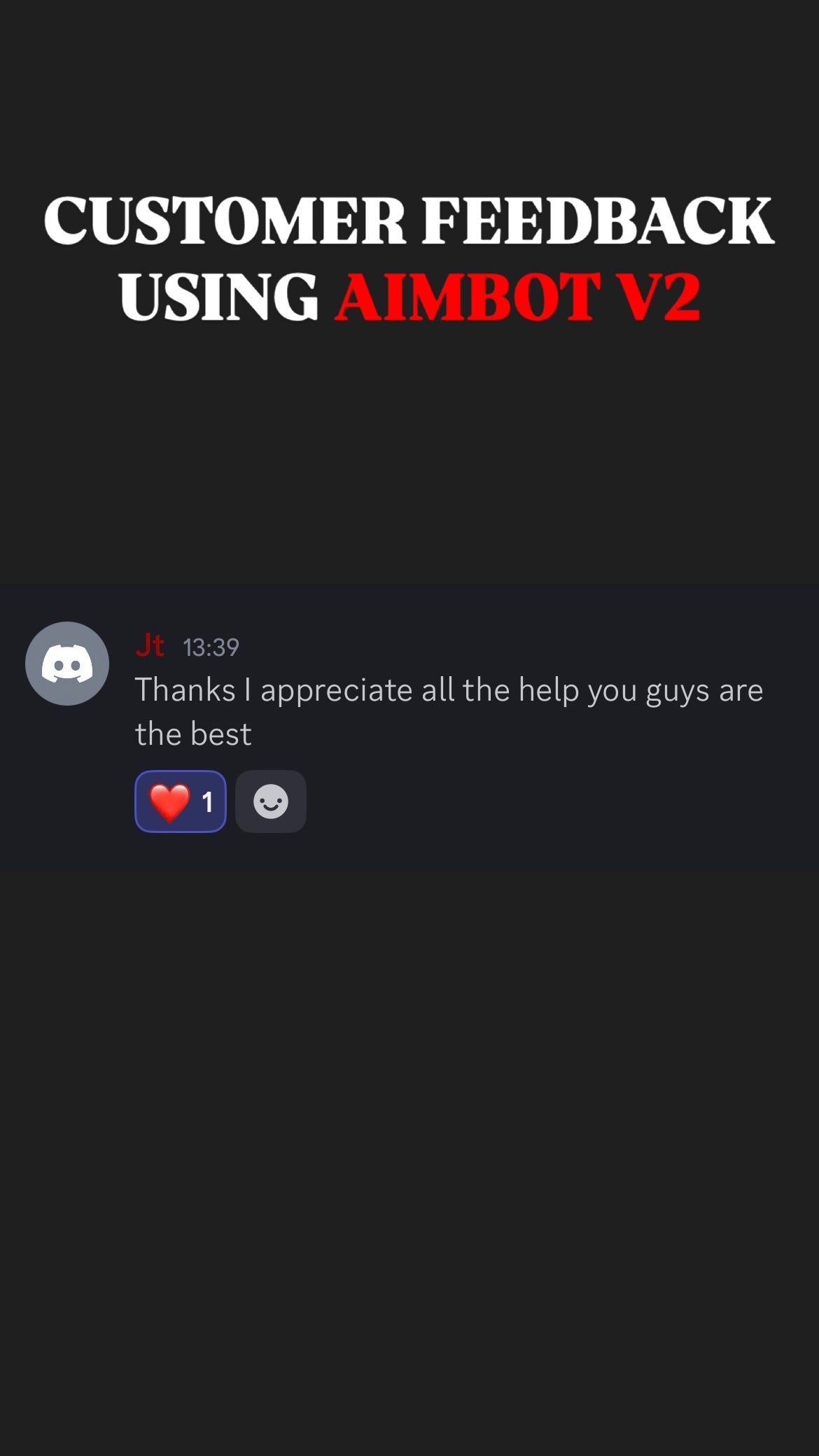 Original customer feedback message 22